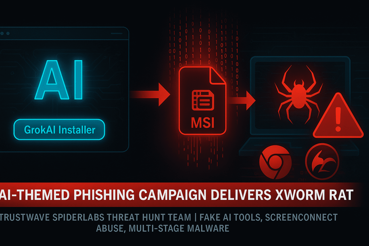 Malicious ScreenConnect Campaign Abuses AI-Themed Lures for Xworm Delivery