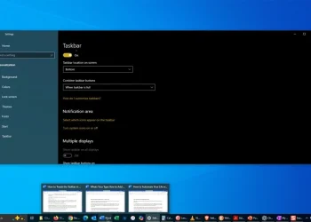 Windows 11 taskbar