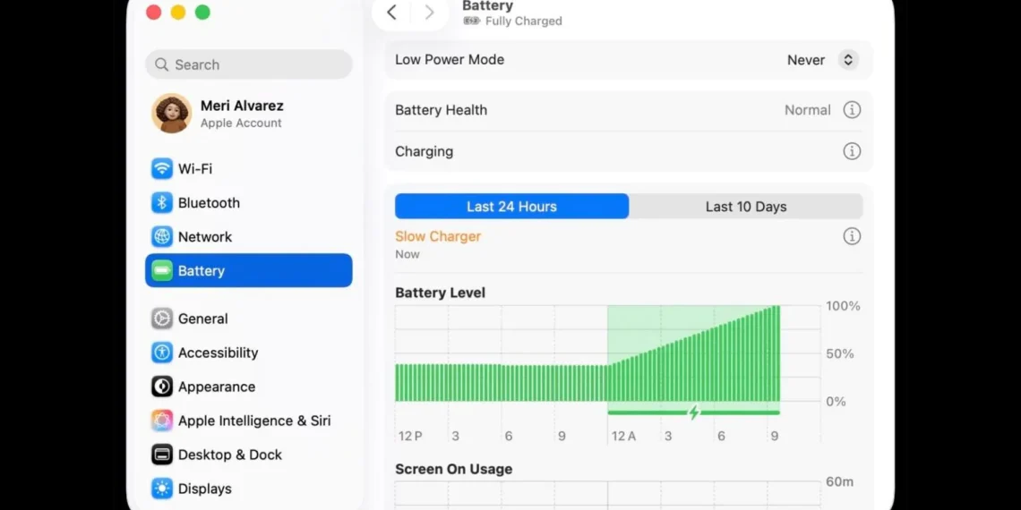 macOS Charging Features Improve Battery Care